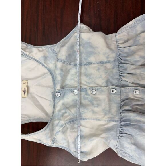 Hollister Denim Acid Wash Button Front Dress with Pockets Size Small - Picture 5 of 10